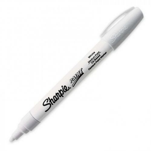 10 sharpie oil based white paint markers med point for sale