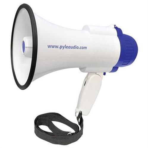 New PMP38R 30W Rechargeable Professional Megaphone Speaker W/ Siren &amp; Recroding