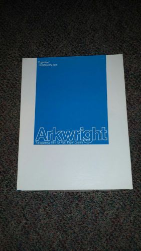 Arkwright Transparency  for Copier - 100 sheets New Opened Free Shipping