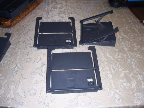 3-replacement wide pedestals for Vertical Edge 100 telephones