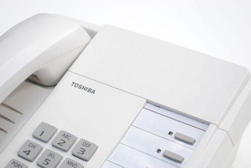 Toshiba DKT3010-S 10 Button Phone White Refurb Year Warranty