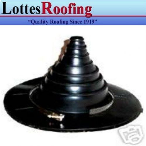 5 case 50 count 1&#034; to 6&#034; universal rubber pipe boot by the lottes companies for sale