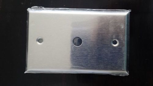 Stainless Steel Cover Plate - Cable