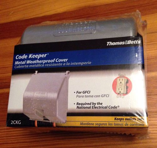 THOMAS &amp; BETTS CKMGV RED DOT CODE KEEPER WEATHERPROOF COVER *NEW*
