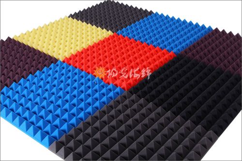 2&#034;x20&#034;x20&#034; acoustic soundproof self adhesive absorption pyramid studio foam n2-2 for sale