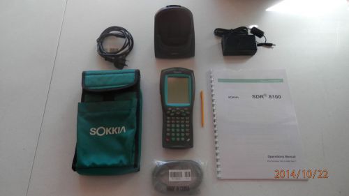 Sokkia SDR 8100 Survey data controller with software &amp; accessories
