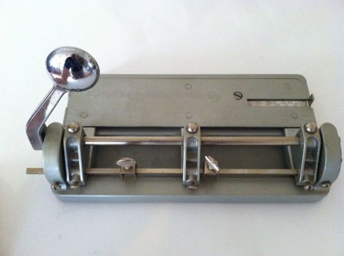 Wilson jones hummer 3 hole #314 punch made in usa for sale