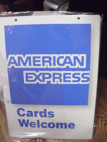 American Express, Credit Card Pole Sign Brand New