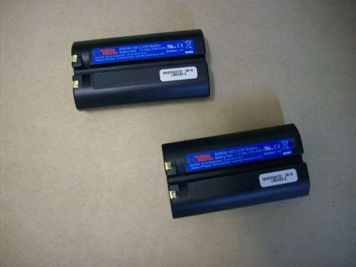 Intermec PB40 Replacement Batteries (2) used ONeil 550039-100