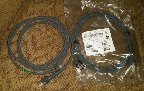 Motorola/symbol 2a cba-s01-s07zar 7ft synapse cable x2. qty 2 for sale
