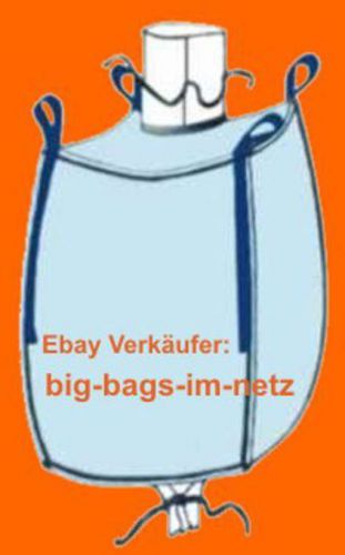 6 St. BIG BAG 160 cm hoch - 100 cm x 100  cm Bigbags Sack CONTAINER FIBC Bags