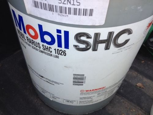 Mobil rarus shc 1026 compressor oil - 5 gallons for sale