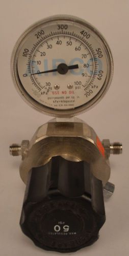 Airco Pressure Regulator w/ Gauge 100 PSI 3000PSI