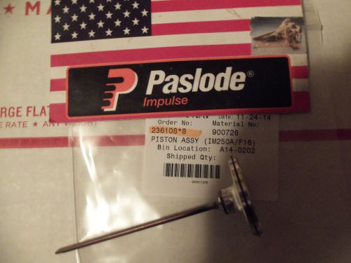 &#034;NEW&#034; Paslode  Part # 900728   Piston Assembly
