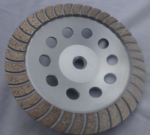 7” Standard Concrete / Masonry Turbo Diamond Grinding Cup Wheel 36 Segs