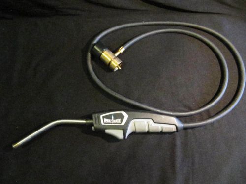 Bernzomatic trigger-start hose gas propane torch solder brass tip melt flame for sale