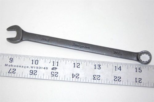Snap On 7/16&#039;&#039; Combination Wrench GOEX14B Aviation Tool Automotive