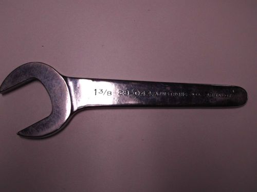 1 3/8&#034; Open End Line Wrench, Hydraulic Service, Water Pump, AN fitting