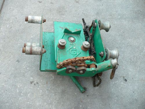GREENLEE 1802 TABLE PIPE VISE UNIT #21544