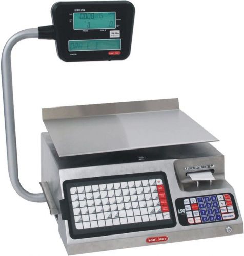 Torrey lsq-40l label printing scale lcd display 40 lb. capacity tor-rey for sale