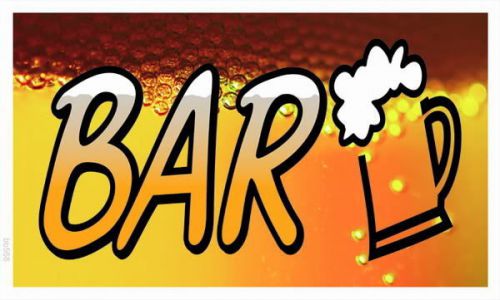 Bb568 bar beer cup banner shop sign for sale