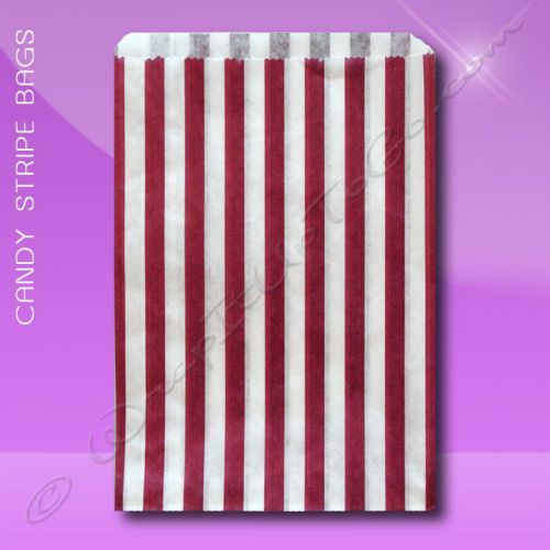 Candy Stripe Bags 7 x 9 –  Purple Stripes