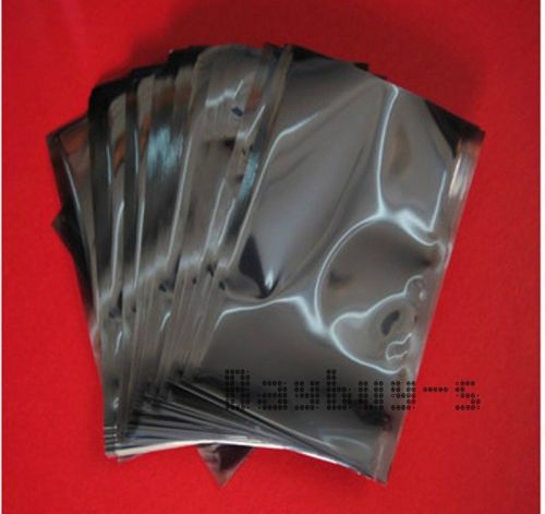 Lot 200 110*180 110X180mm Static Shielding Bags ESD Antistatic 4.3x7.1 Open-Top
