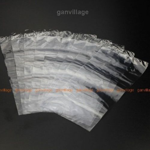 50pcs lot pvc 9x19cm shrink wrap hot heat seal bags irregular package antidust for sale