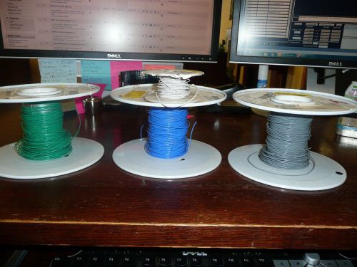 Misc Hookup wire. 1213/22S07  100ft each of 5 colors  IEWC and Belden