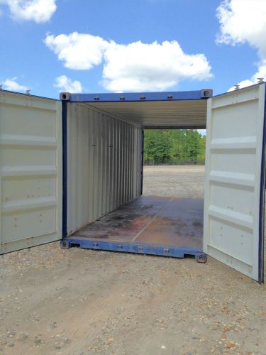 20&#039; steel double door shipping - storage container - great condition! - atl for sale