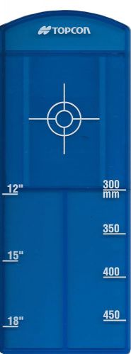 New Topcon Large Blue Pipe Target Insert  for Model TP-L4G/GV with Priority Mail