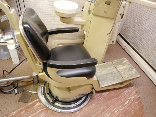 S.S. Whie Type M Dental Chair, Working, 110-125V, 4A, Pick-Up Yonkers NY Area