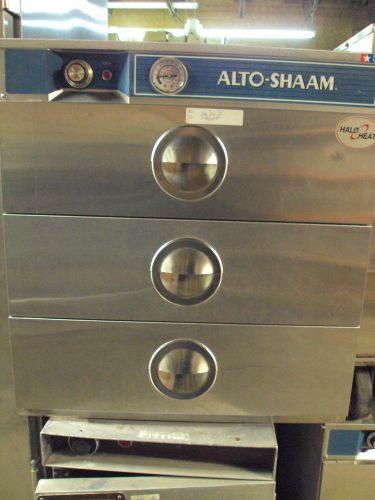 Alto-shaam 3 drawer heated bun warmer holding cabinet - 500-3d for sale
