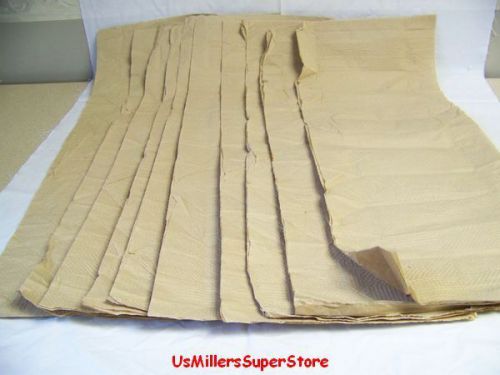 Kraft Cushion Wrap 2-ply 11x29 10 pc Used