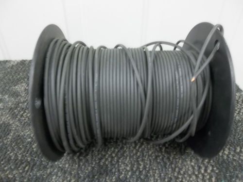 250&#039; A.I.W. BLACK ELECTRICAL WIRE CABLE 14 AWG 600V TYPE XHHW-2 ROLL SPOOL NEW