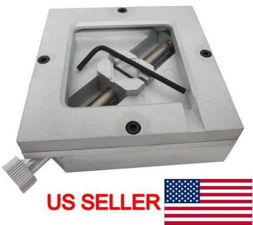 SCOTLE HT-80 Slivery BGA Reballing Station Holder Jig for 80X80 mm stencils US