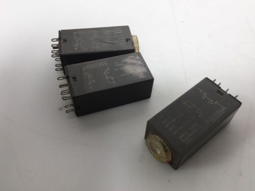 LOT OF 3 OMRON time timer relay 8pin H3Y-2 200V