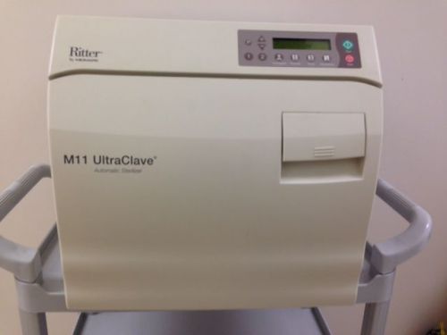 Midmark RITTER M11 Ultraclave Automatic Sterilizer Autoclave #M11-022 Warranty