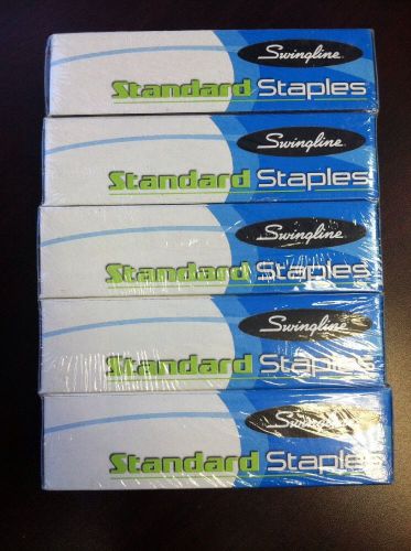 Swingline 35108 SF1 Staples for Standard Staplers Chisel 1/4&#034; Leg Length 5000/BX