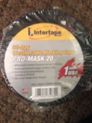 Masking tape 30 day weatherable Pro-mask 20 .94&#034;  Intertape 5082-1 made in USA