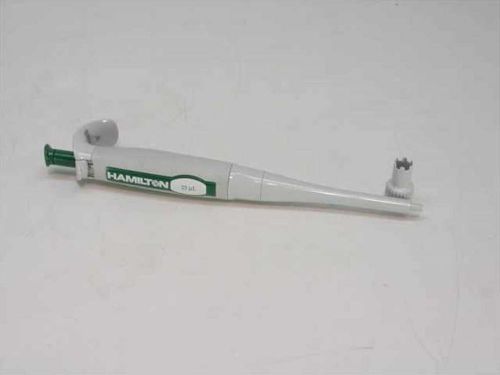 Hamilton new 25 ul single fixed volume pipette - forest green soft 1708-07 for sale