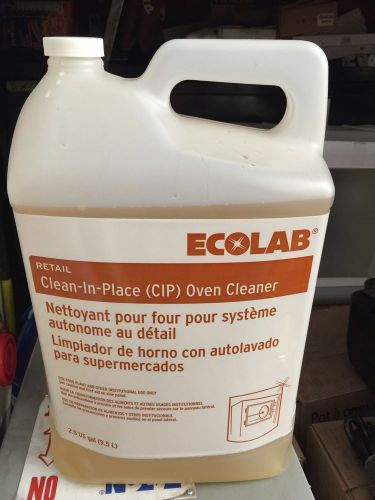 Ecolab Clean-in-place Oven Cleaner 2.5 Gallons