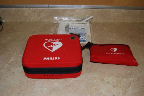 Philips Heartstart Onsite Defibrillator  M5066A Complete Kit