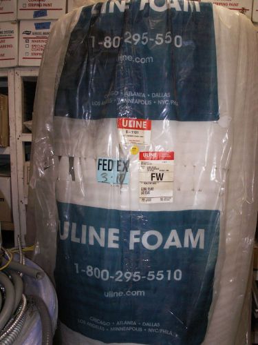U line shipping foam # s-1101 1/8&#034; 72x550&#039; roll retails $236  polyethylene foam for sale