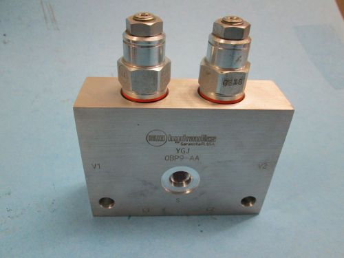 Ygj-0bp9-aa sun hydraulics aluminum hydraulic cartridge valve block for sale