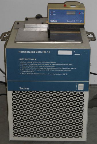 Working TECHNE RB-12 Refrigerated water Bath with Tempette TE-8D Controller