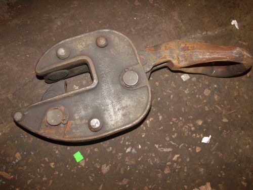 Merrill no 6. plate lifting clamp 6 ton 1/2 - 2&#034; for sale