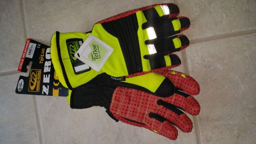 Ringers zero gloves small hi-viz yellow black for sale