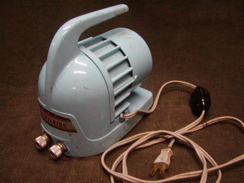 DEVILBISS AIR COMPRESSOR PUMP TYPE 501 WORKS GREAT!  vacuum