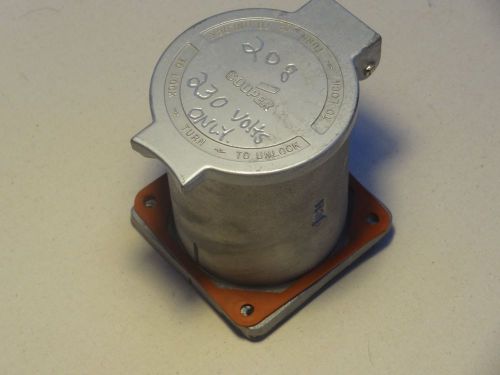 cooper receptal power lock 60 amp 600v